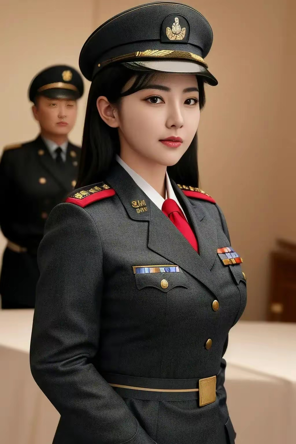 韩国女警花