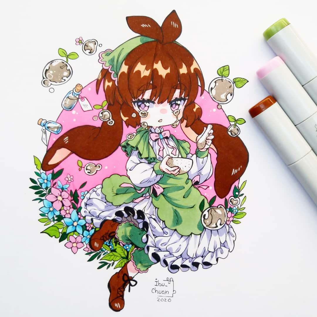 2021年最新版马克笔动漫人物素材,临摹学习好资料!