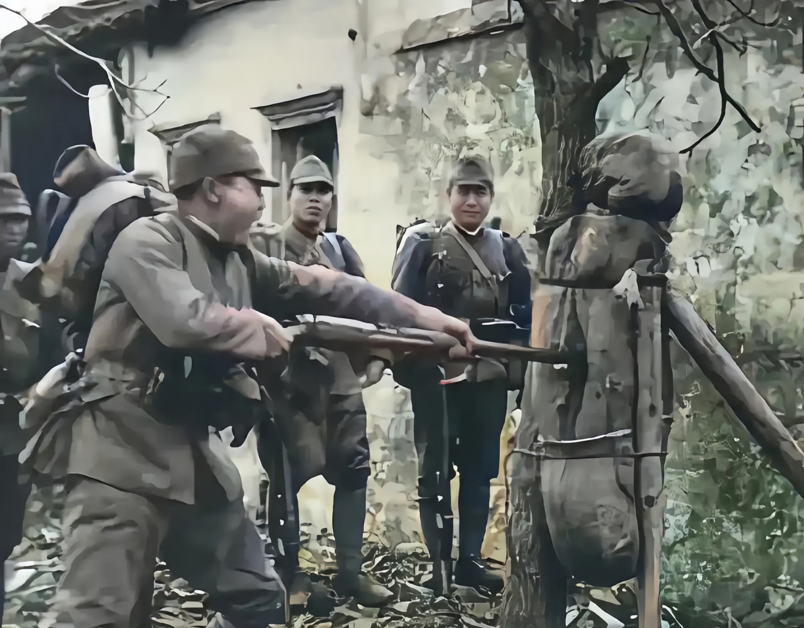 1937年12月南京沦陷,日寇在南京城烧杀抢掠,做了无数件惨无人道的事