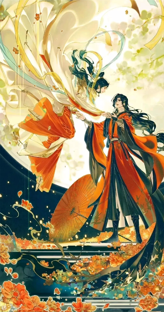 永远被这张图惊艳#天官赐福