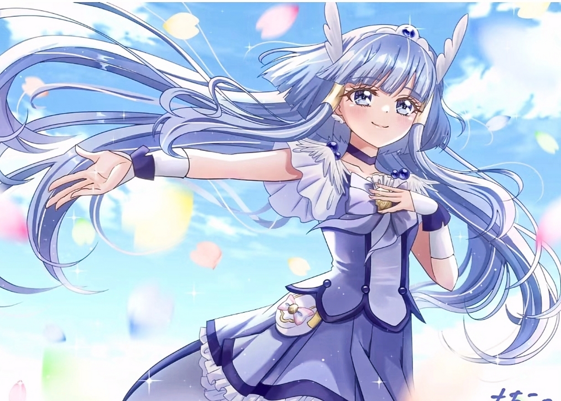 微笑光之美少女——青木丽华 [亲吻][亲吻]#二次元