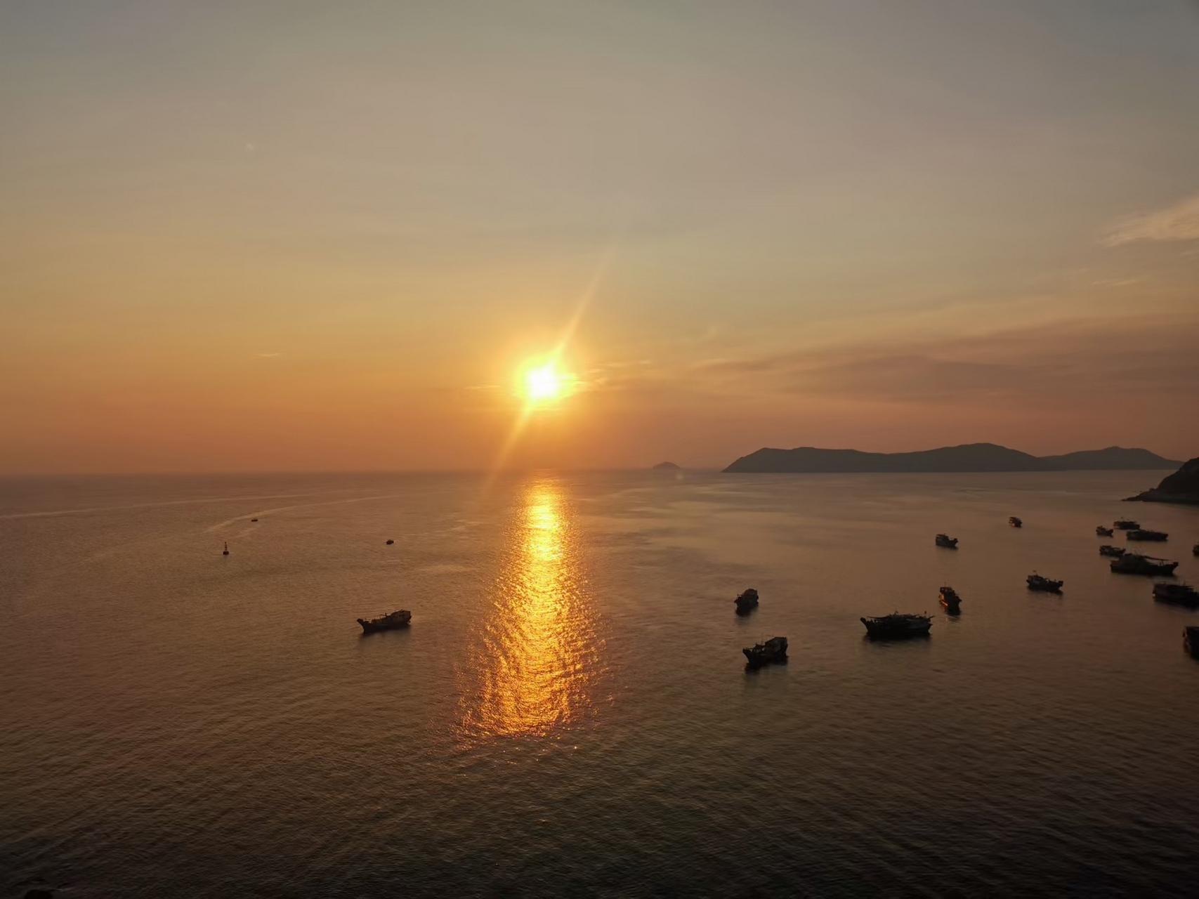 珠海东澳岛的日出