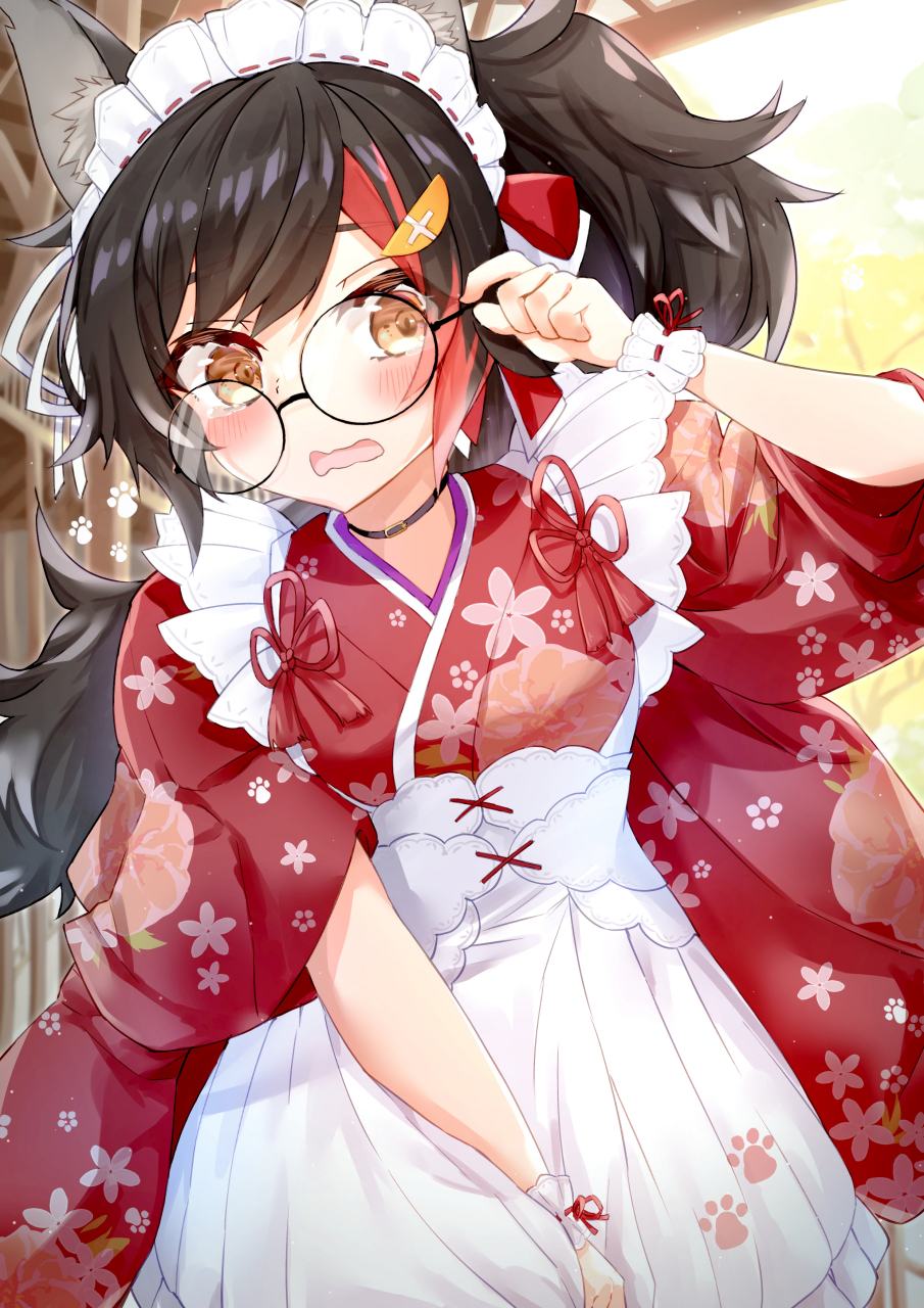 画师:なちお,大神澪(呆萌女仆[期待])#二次元美图# #我爱二次元# #二