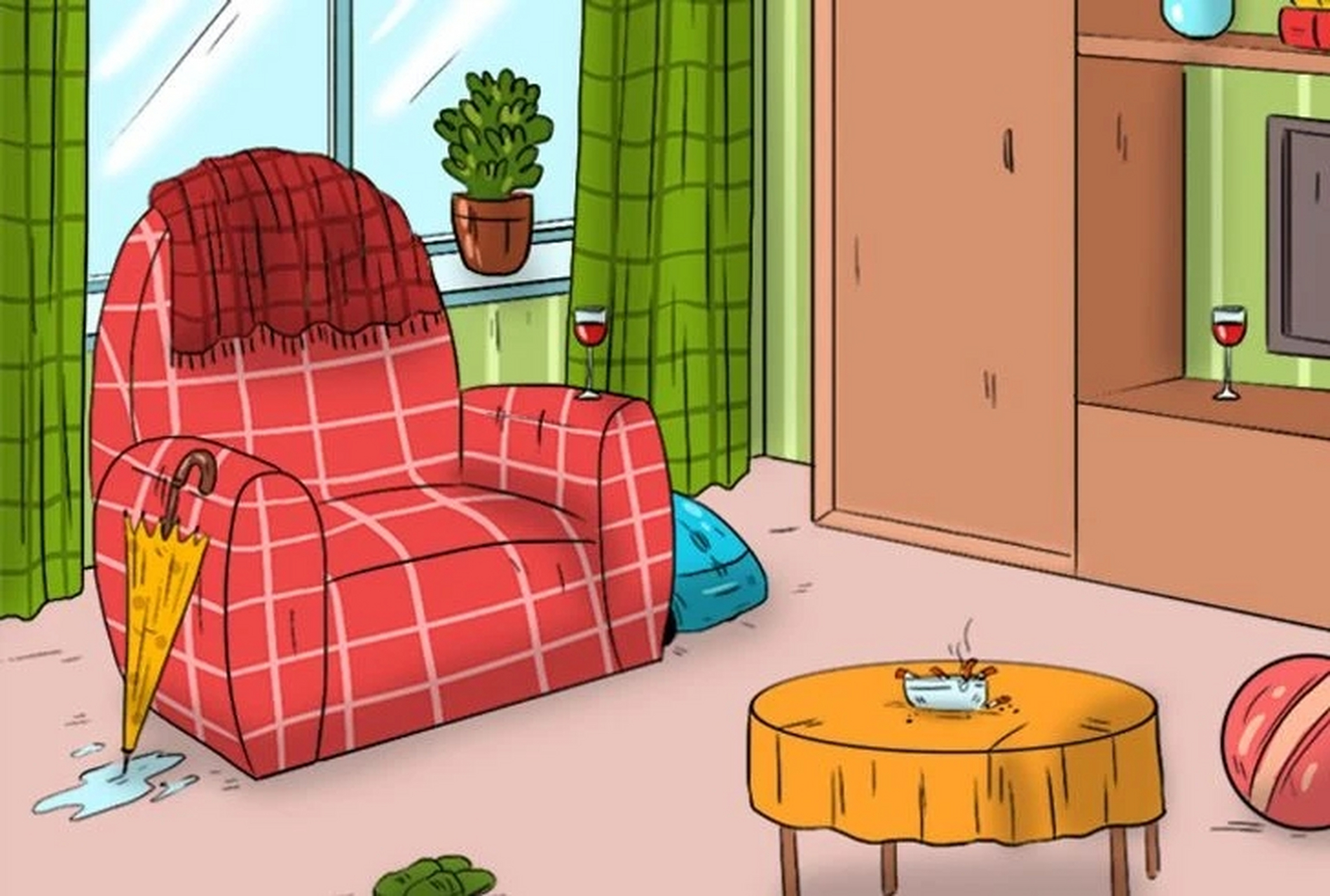 智力挑战题,先看图一,答案在图二.