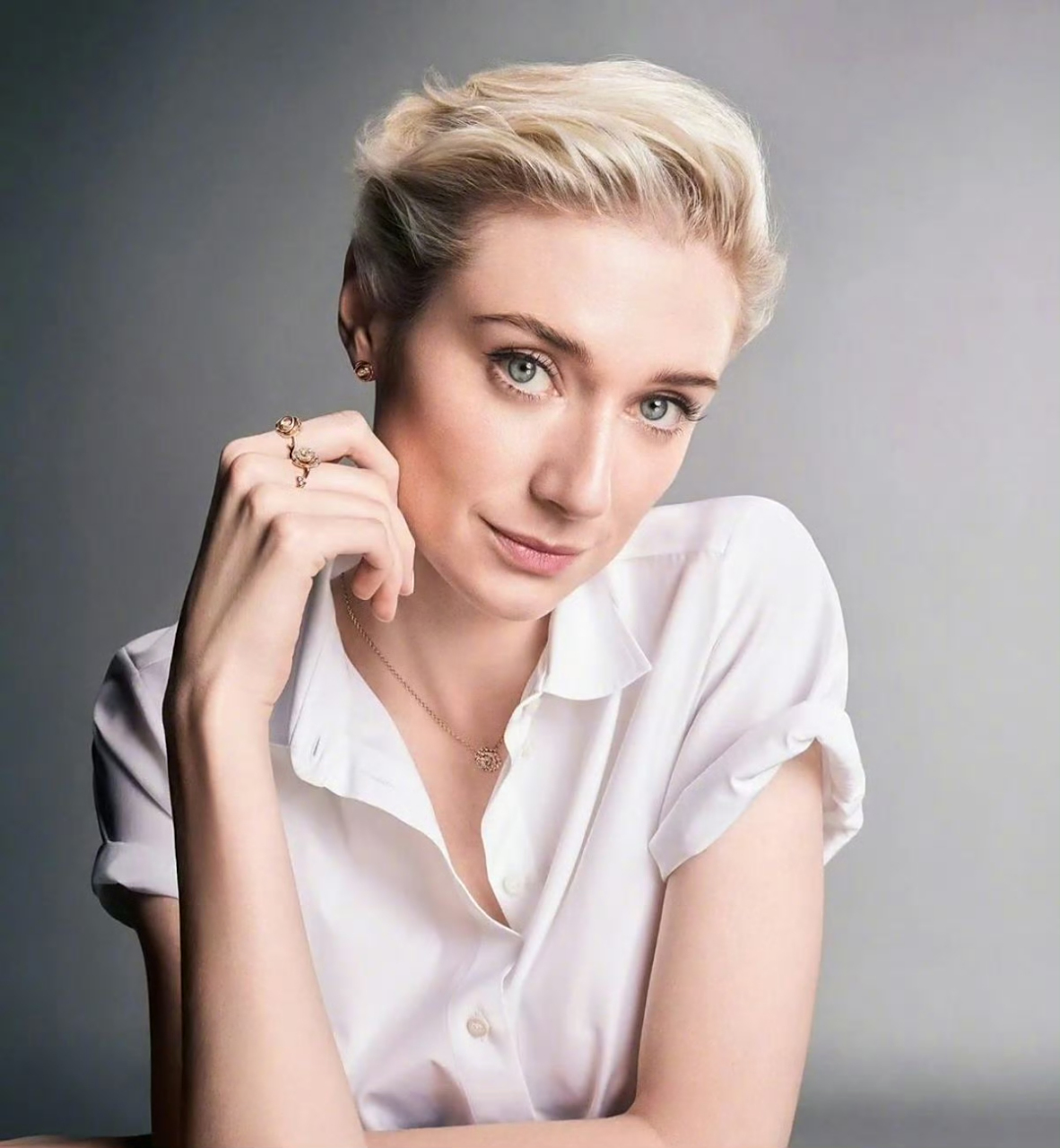 伊丽莎白·德比齐(elizabeth debicki)最新广告大片,优雅,高贵,浑身