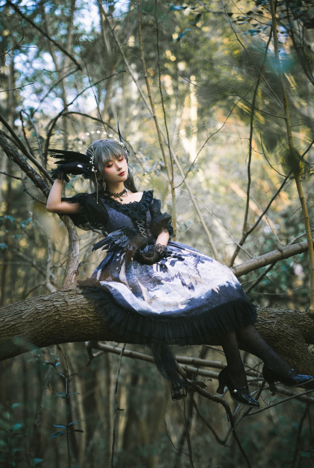 动漫coser:娇媚可人的黑色精灵!