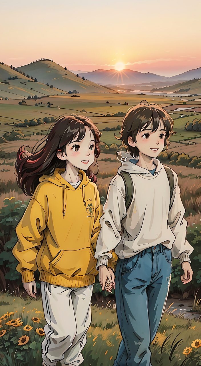 活在当下,别在怀念过去或者憧憬未来中浪费掉你现在的生活.#卡通漫画