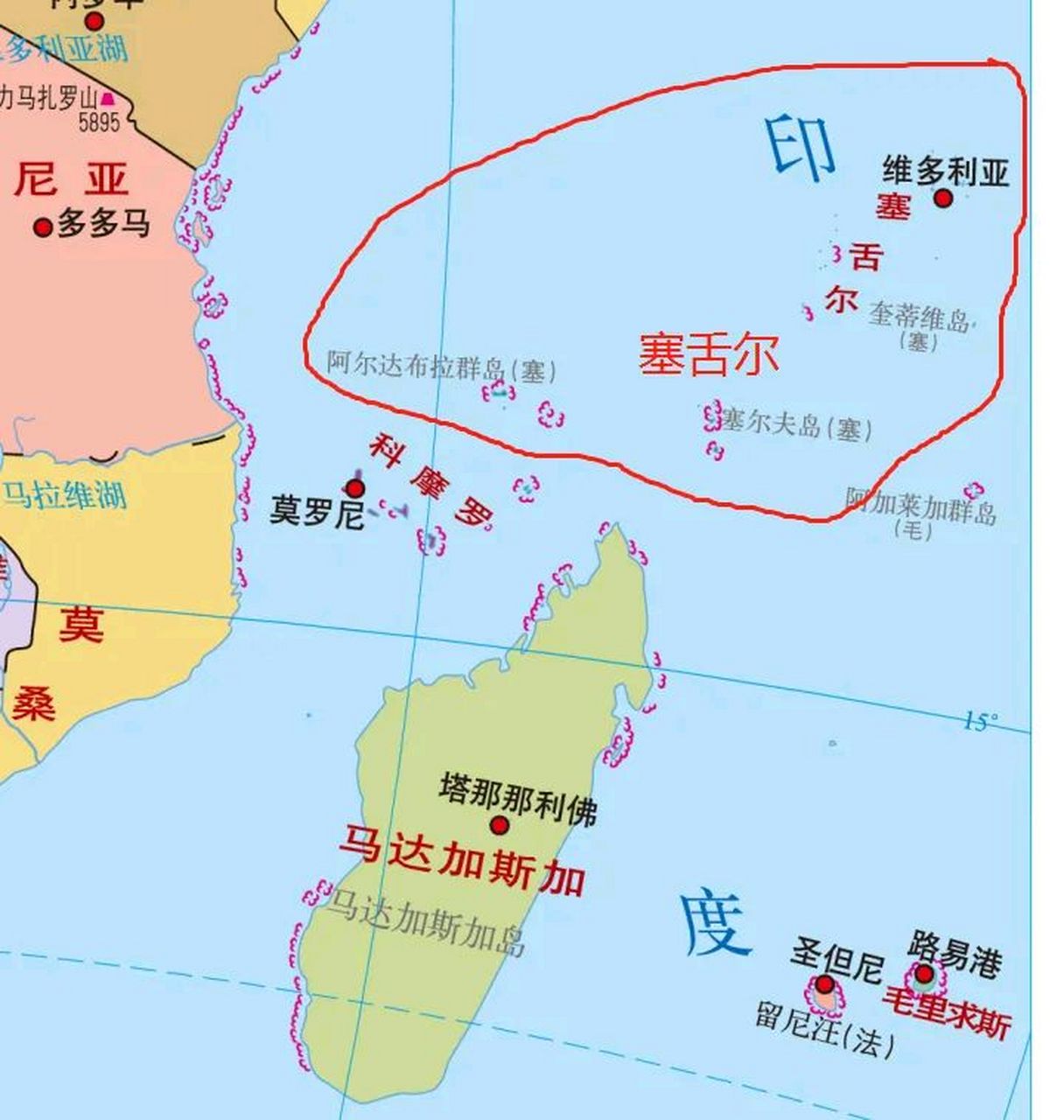 非洲有一个富裕的岛国:塞舌尔.