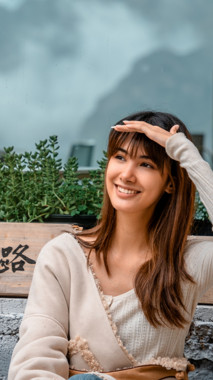 气质模特,中德混血美女～欣冉