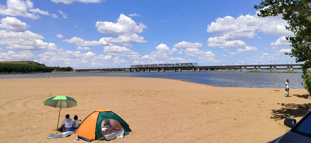 东北的小三亚自驾游攻略 海滩 细浪 阳光 青山