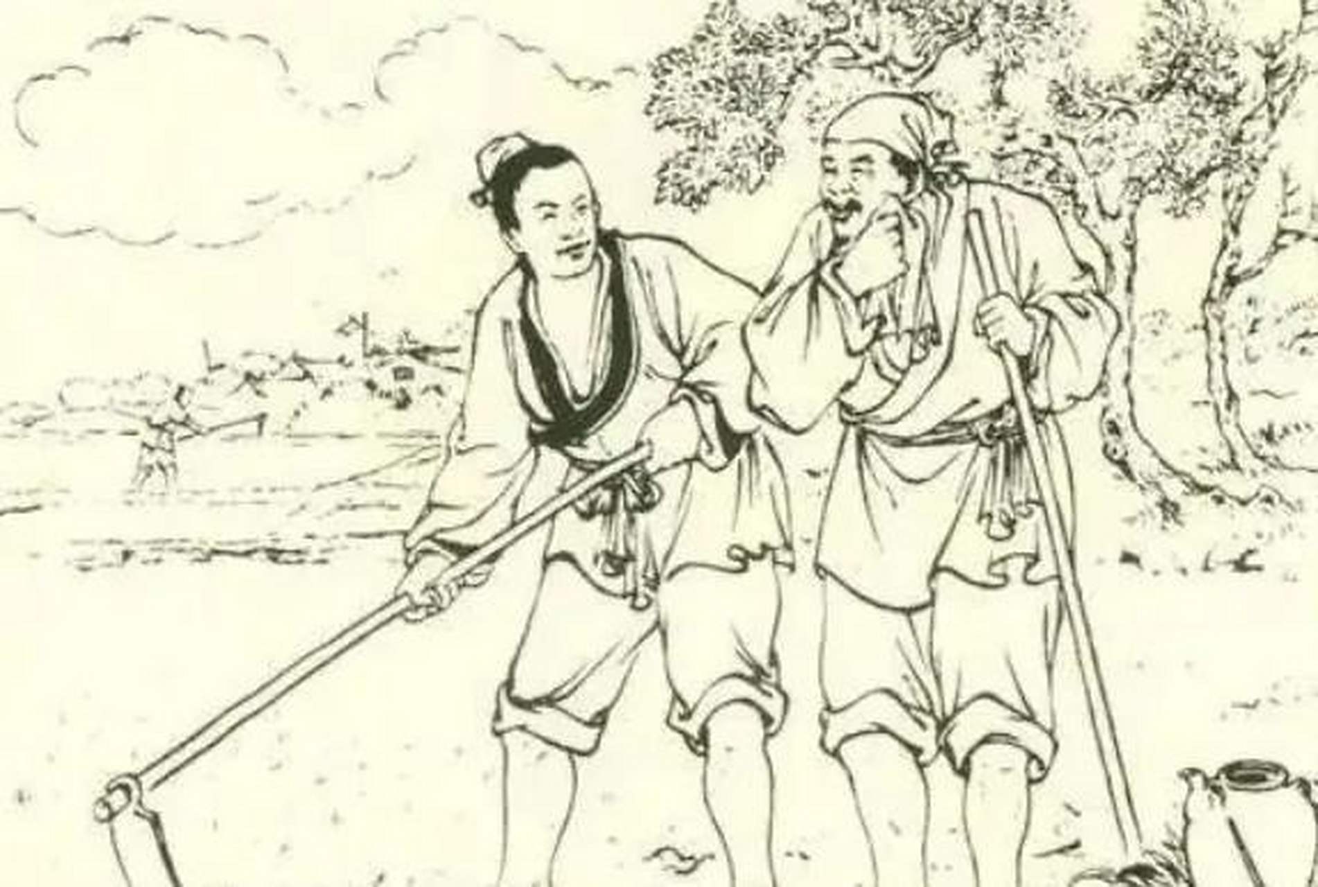 聊斋故事之荍荍中怪  长安县有个老翁姓安,他非常喜欢做农活,秋天荞麦