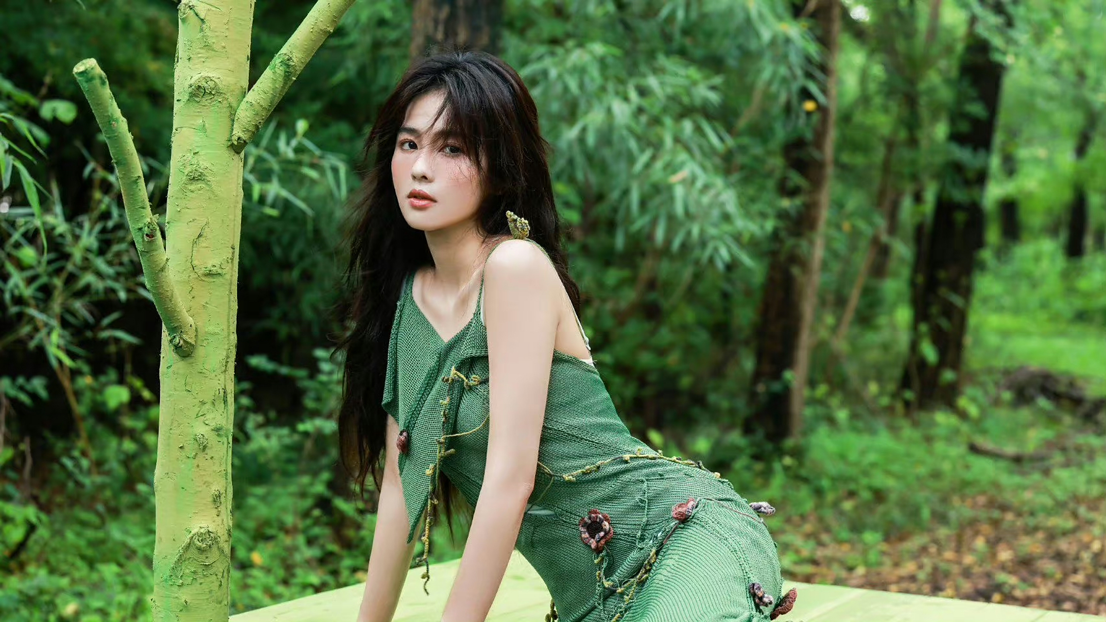 白鹿的新妆造,森林小鹿04