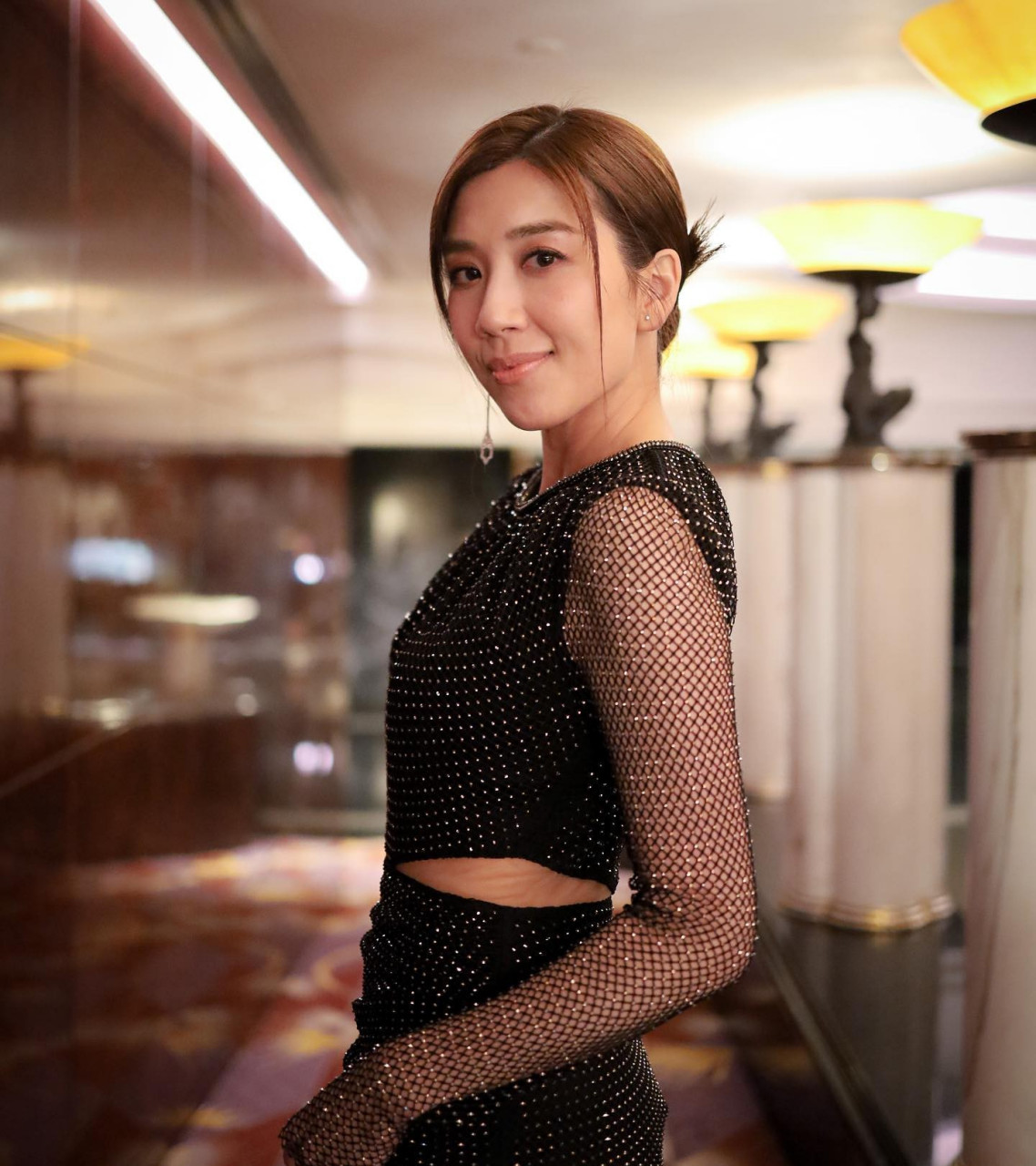 香港女星黄智雯的近照,她今年都已经39岁,但依然是tvb里面顶级美女.  