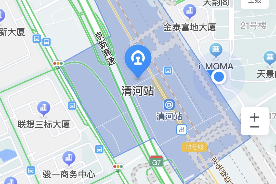 北京清河站地铁线路图图片
