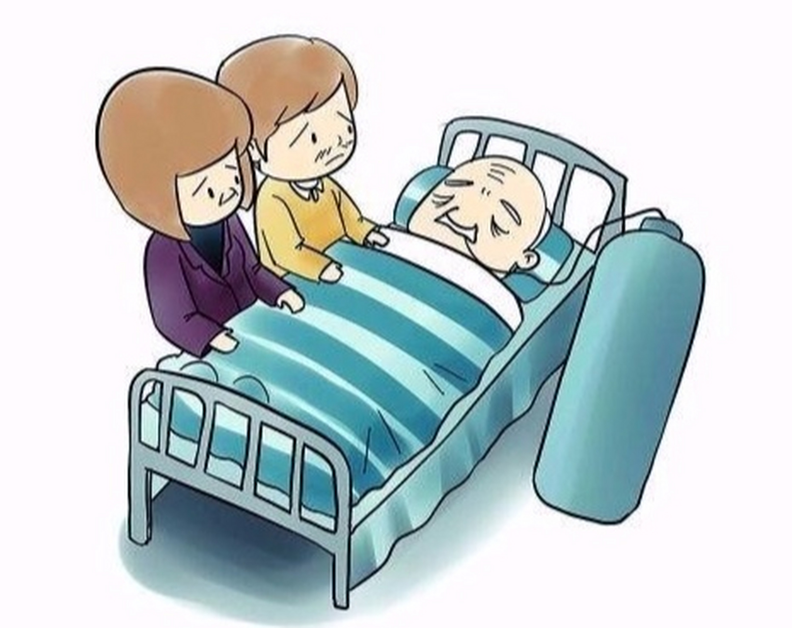 如果身边的亲人出现病重生活无法自理,延续生命的同时,不仅病人家属