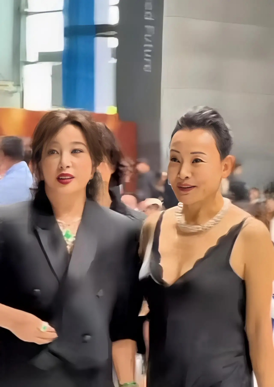 刘晓庆陈冲相见拥抱[兔年大吉][兔年大吉]岁月如梭,时光荏苒.