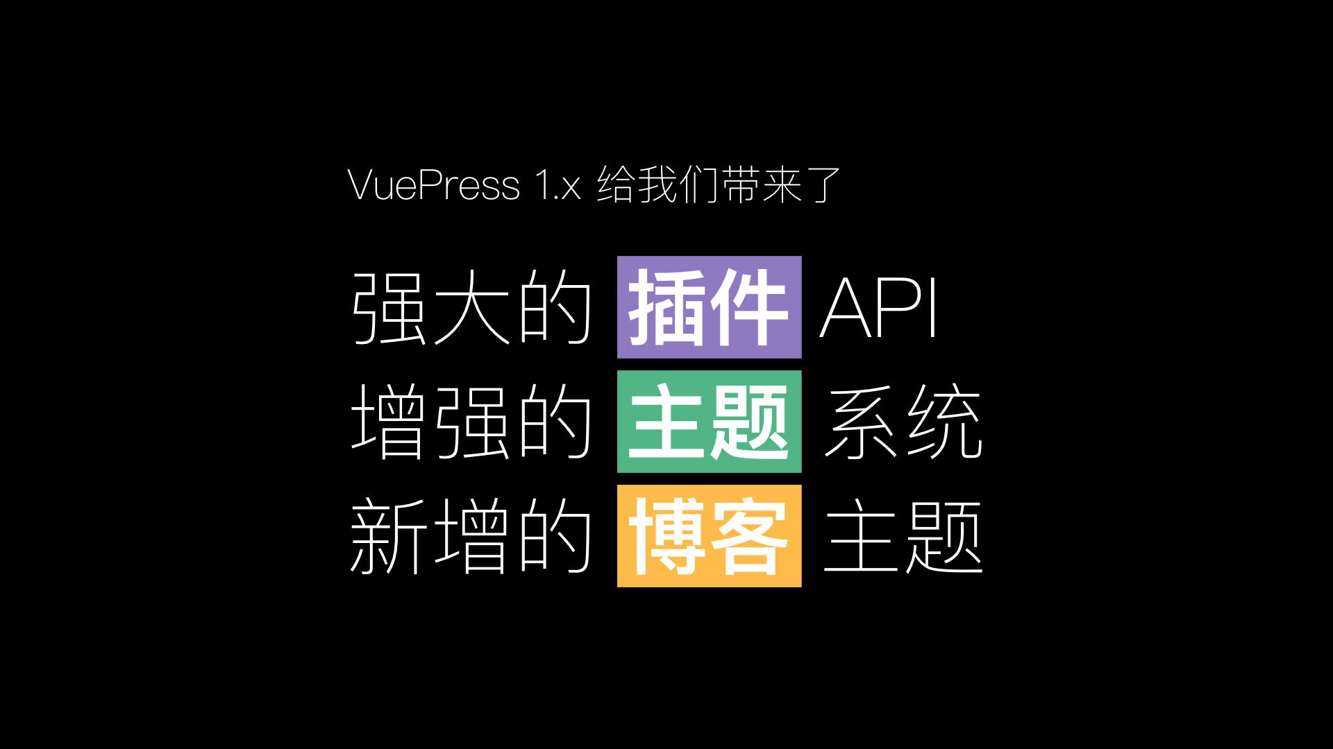 vuepress官方-极客中心