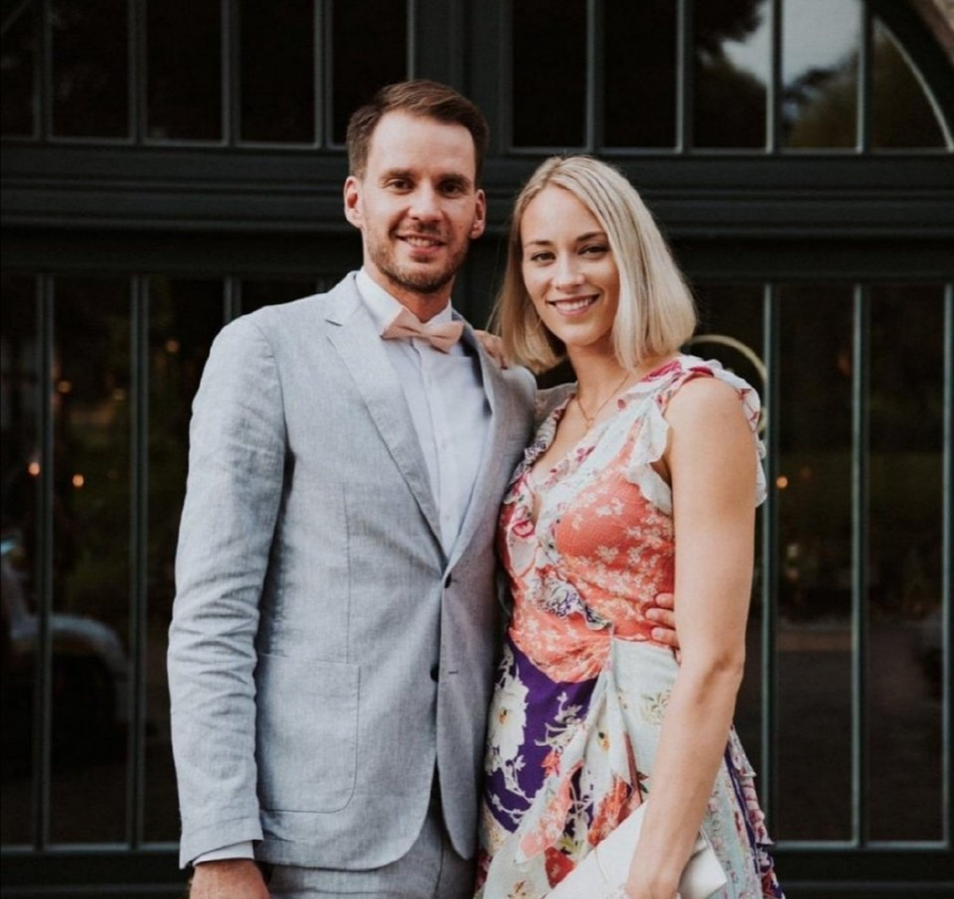 昨天,德国女排名将,原上海女排外援利普曼在社交媒体上发文照片