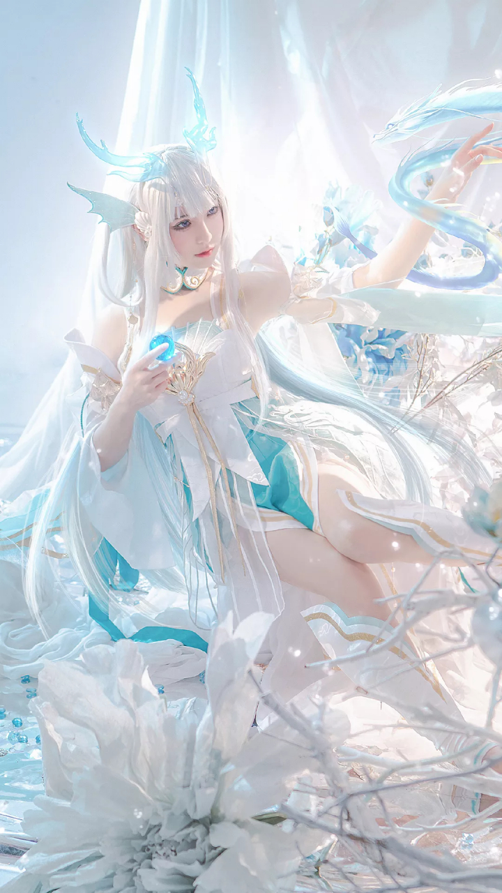 cos:王者荣耀西施游龙清影