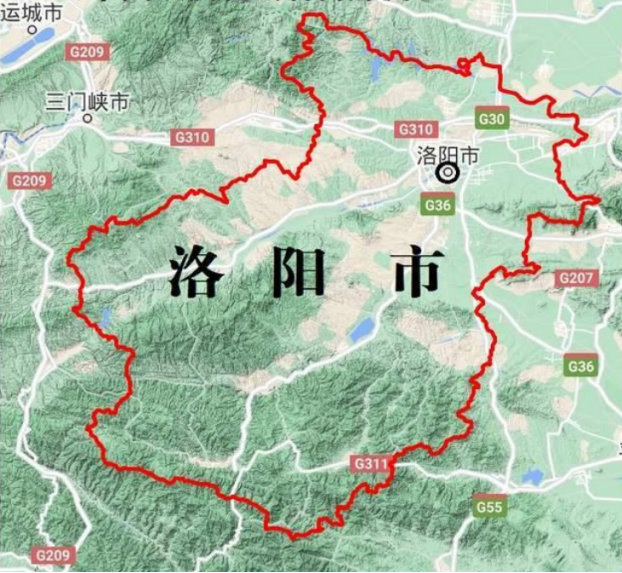 洛阳高新区地图图片