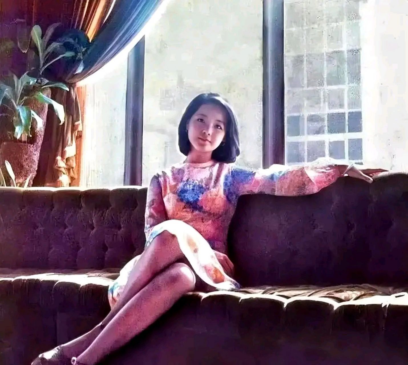 邓丽君21岁照片.歌甜人美,气质更胜颜值!