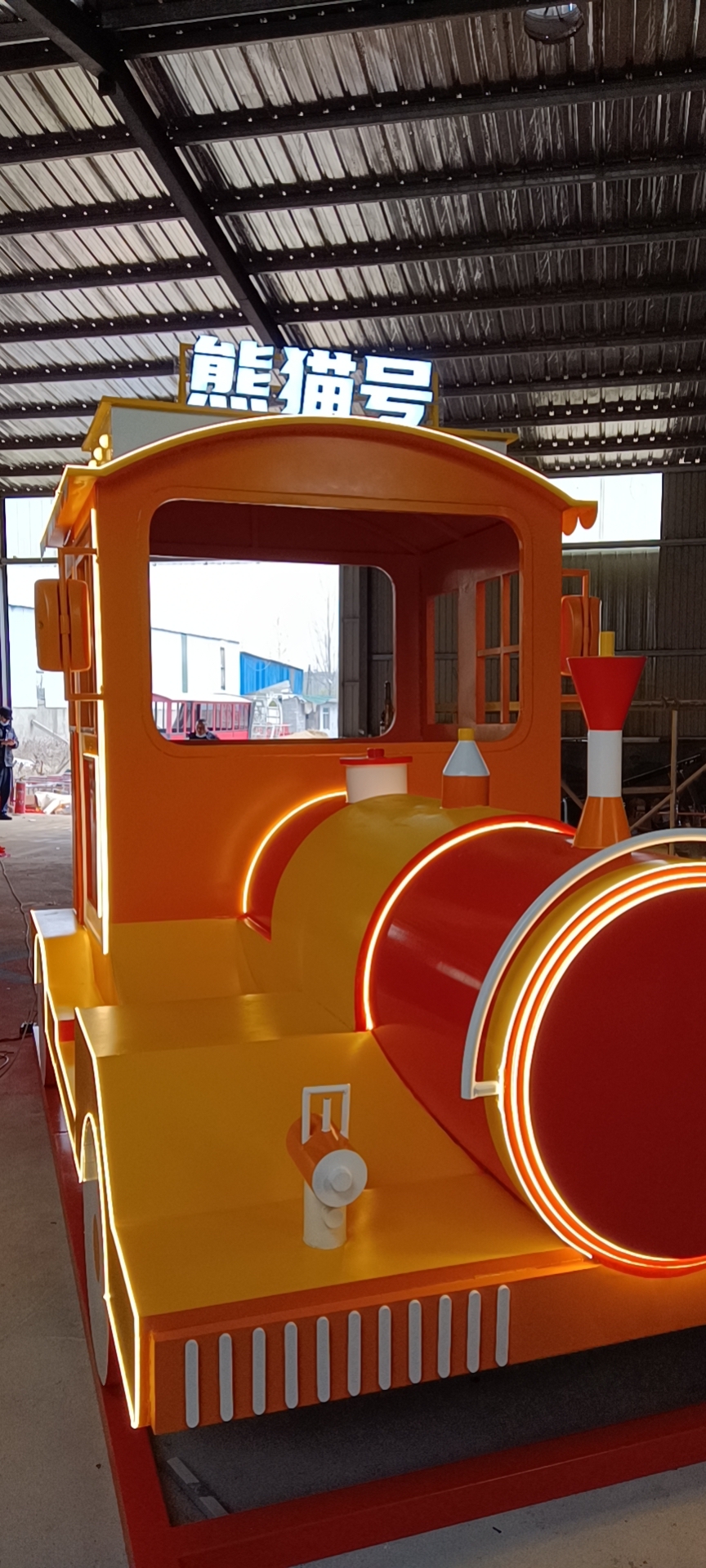 铁艺模型厂家,火车头模型!