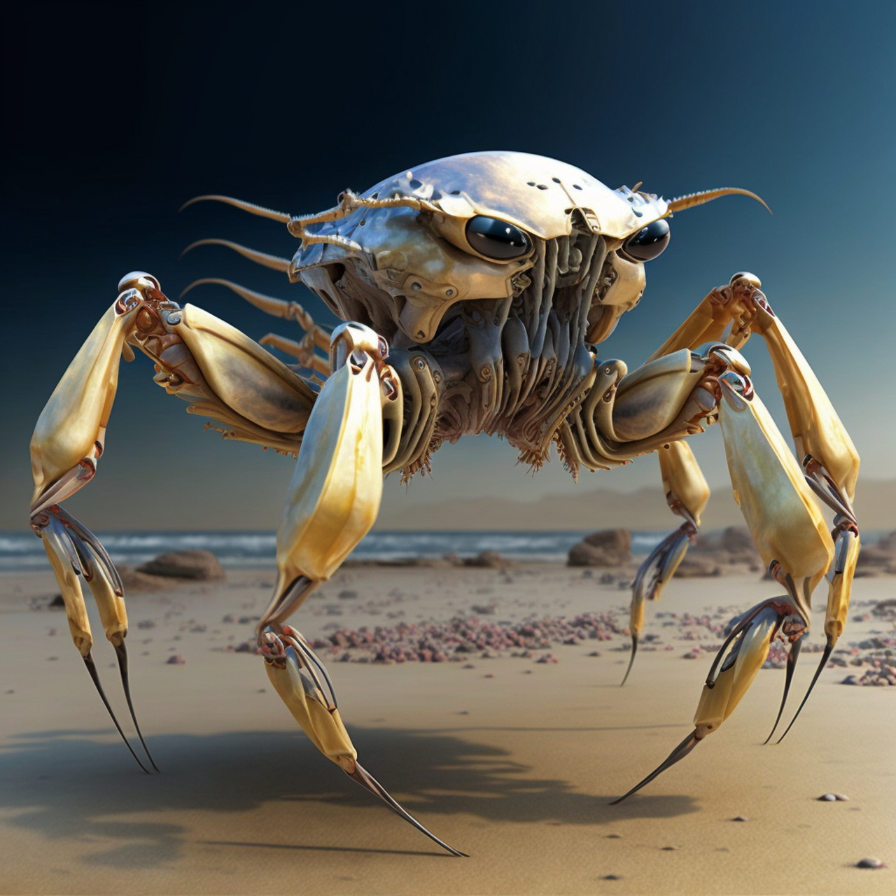 机甲螃蟹,酷炫来袭