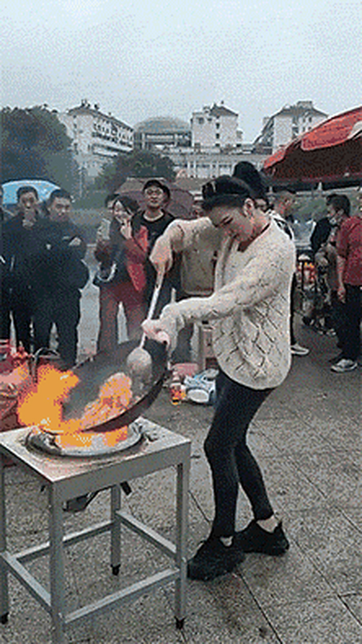 炒菜,我是认真的#搞笑