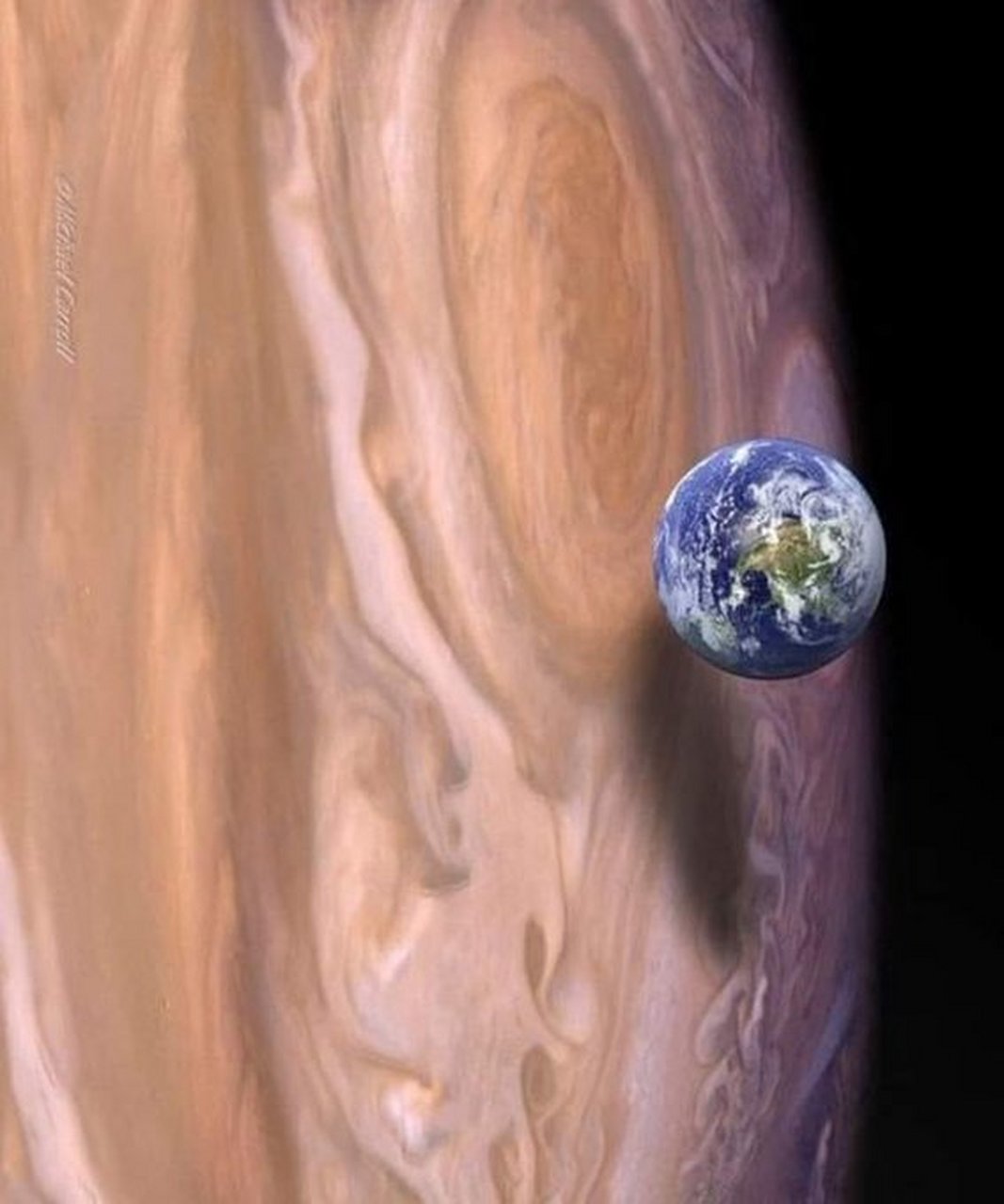 木星有多大,这样对比一下就显得地球好小巧可爱又这么独一无二
