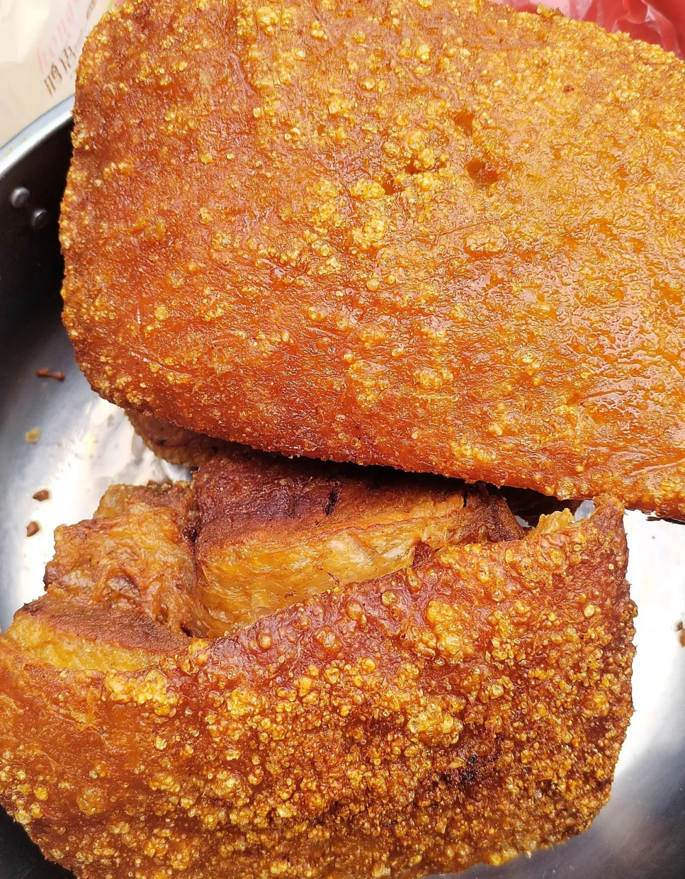 婶婶家炸的扣肉真靓!