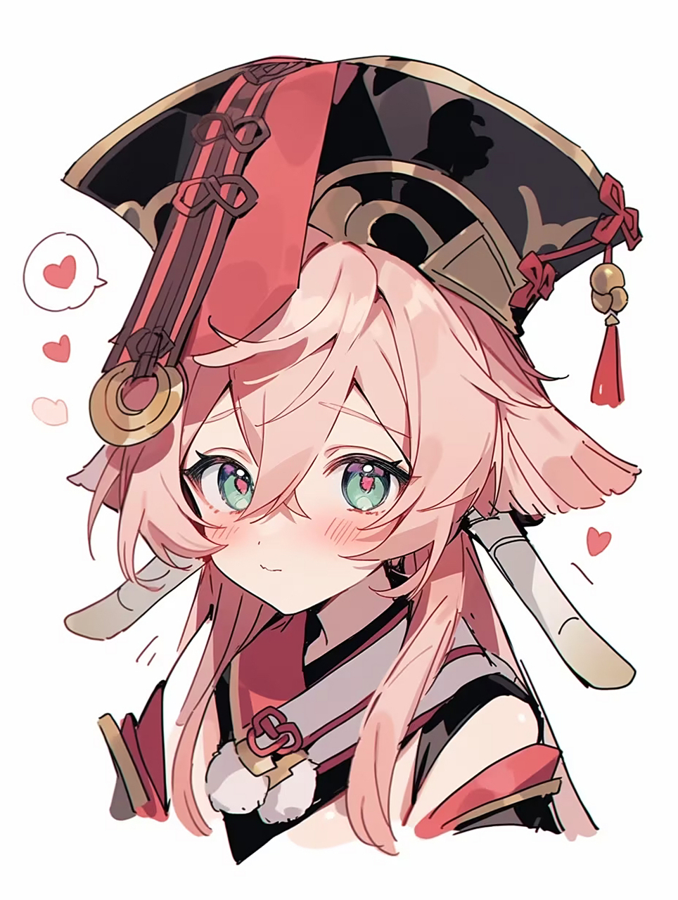 烟绯,胡桃 p站作者: tangrenlan  pixiv图id:109693847