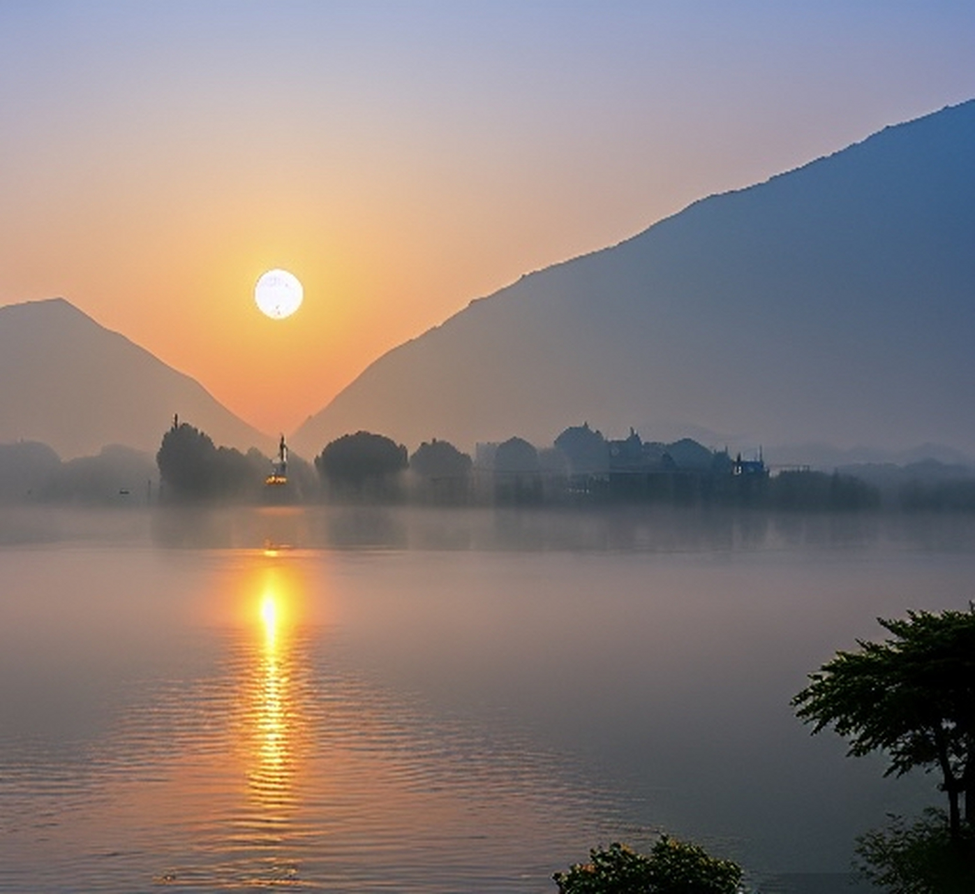 风景相片早晨图片