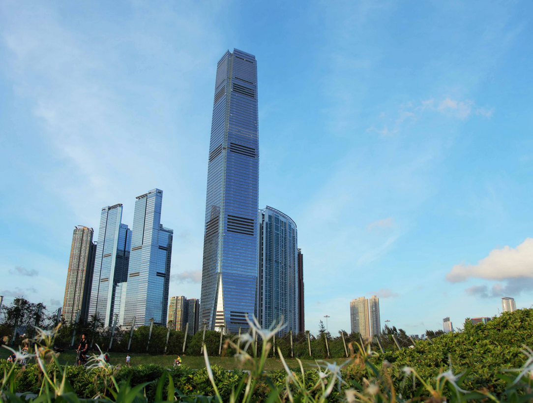 香港这一观景台,占地30,000平方尺,高达393米,可俯瞰九龙半岛