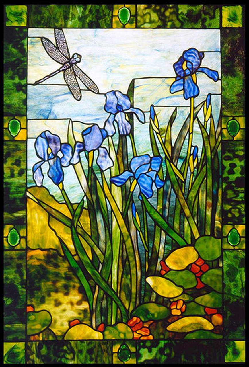 彩色玻璃窗 676767 #绘画欣赏