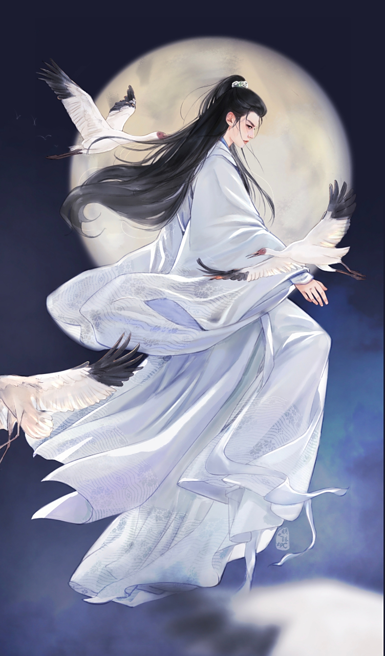 任嘉伦# 白衣飘飘少年郎卫昭