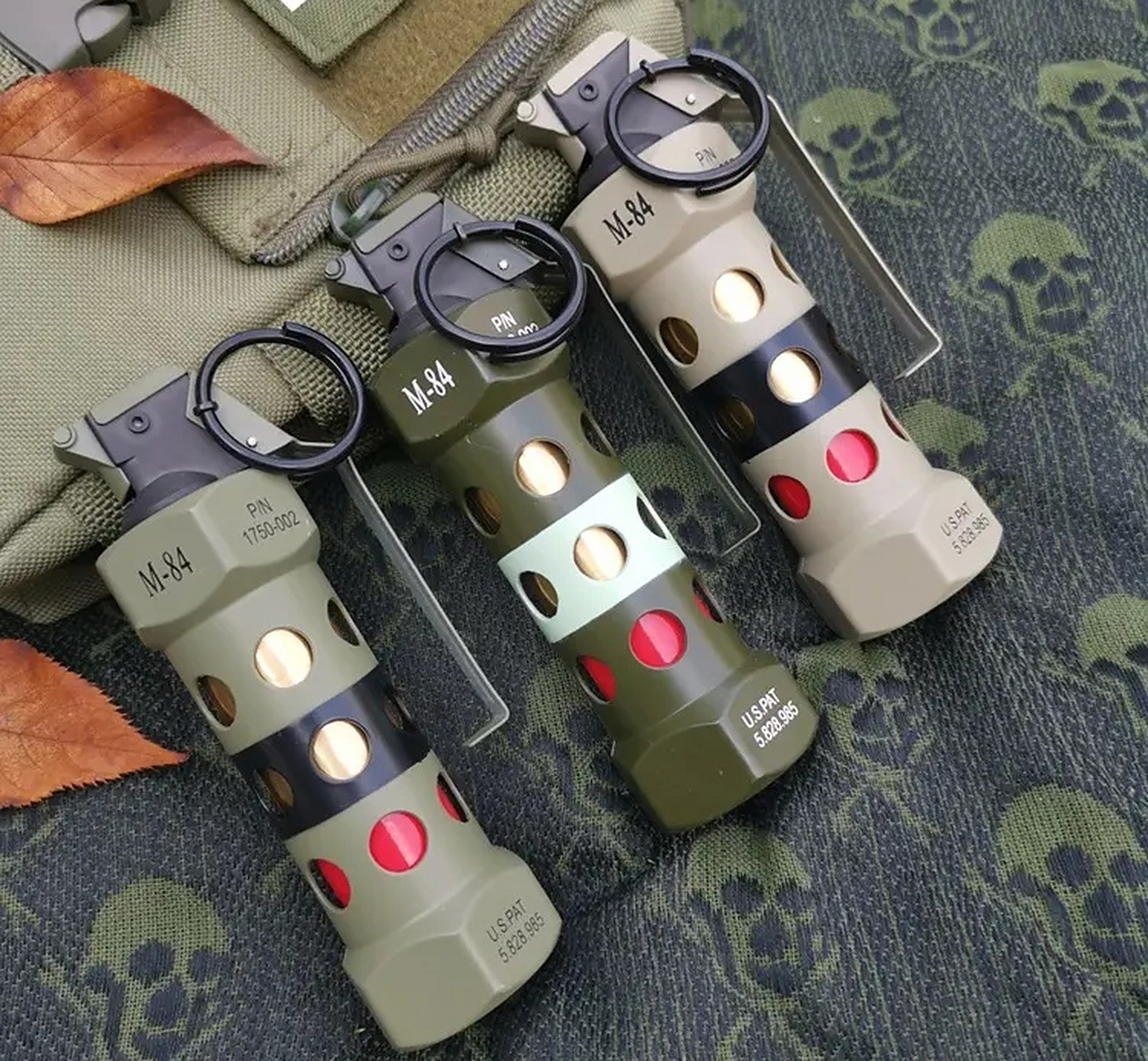 美国m84闪光弹 在反恐任务中,为了不误伤到人质和己方士兵,美军于20