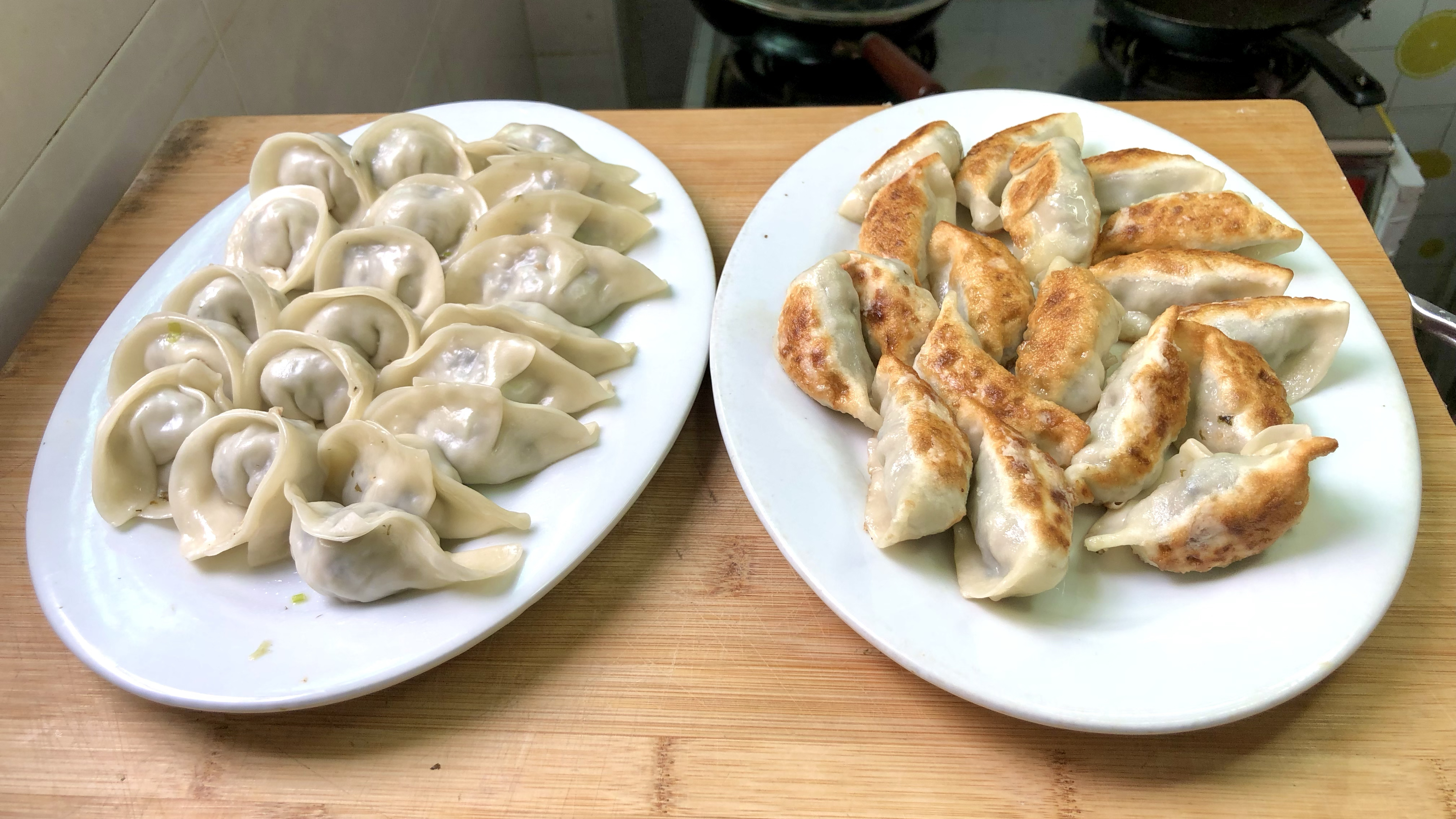 五一假期在家团聚,今天分享紫菜干贝饺,简单又美味