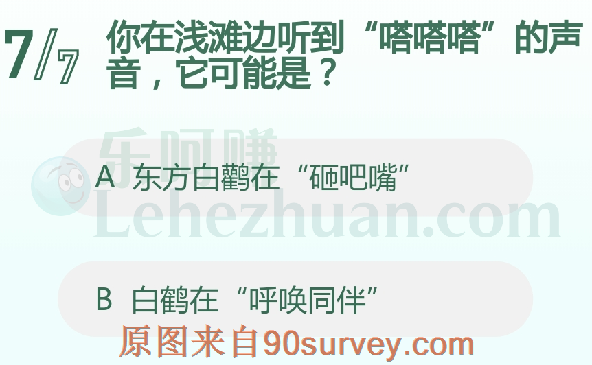 你在浅滩边听到嗒嗒嗒的声音可能是东方白鹳在砸吧嘴