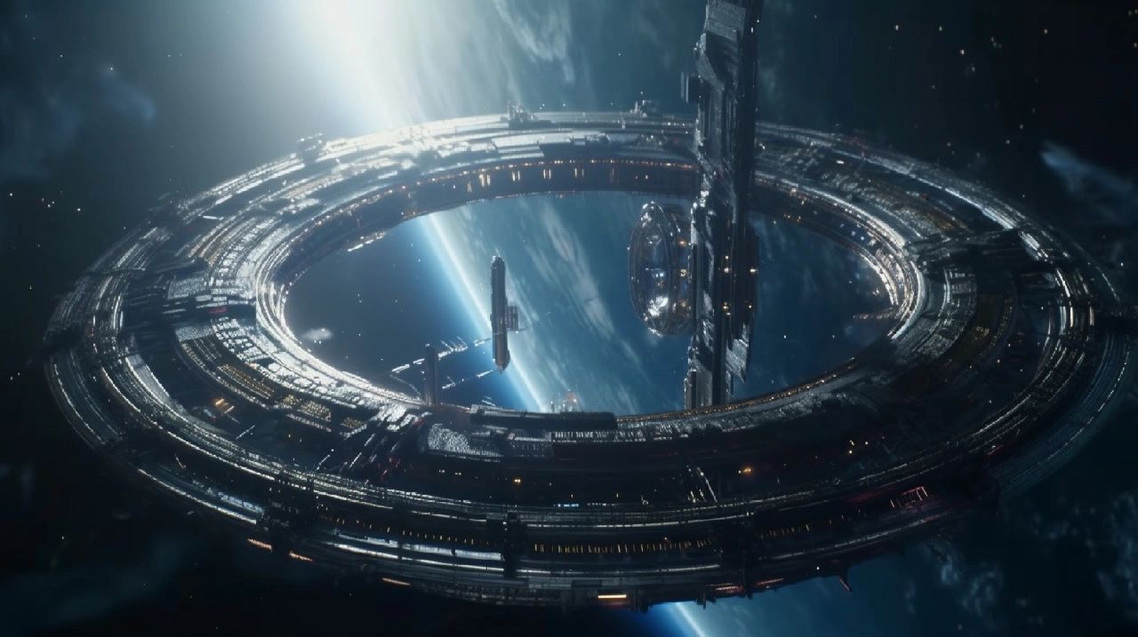 未来空间站#ai绘画