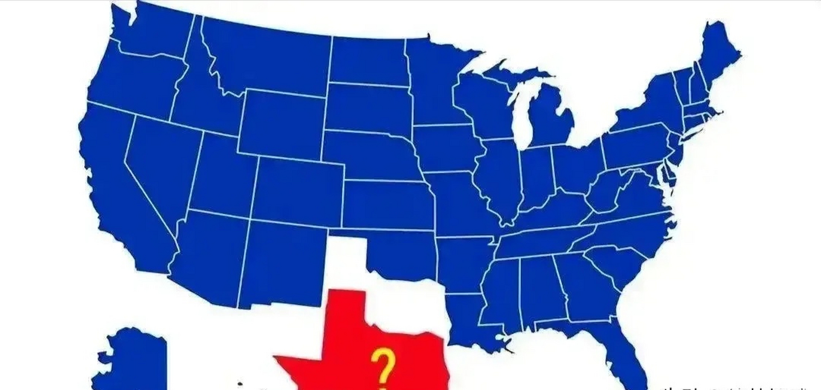美国经济实力最强大的州得克萨斯州即将独立!