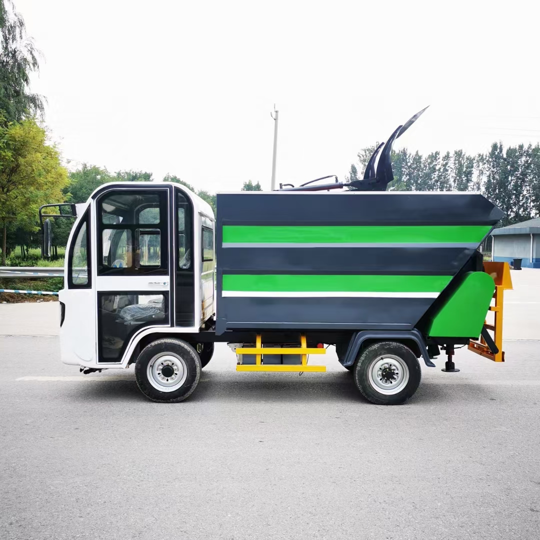 电动挂桶垃圾车