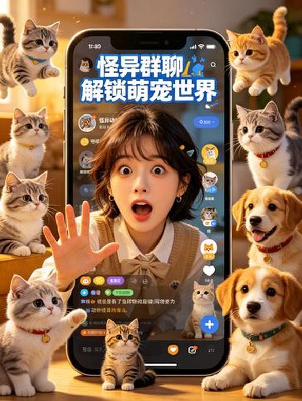 怪异群聊解锁萌宠世界