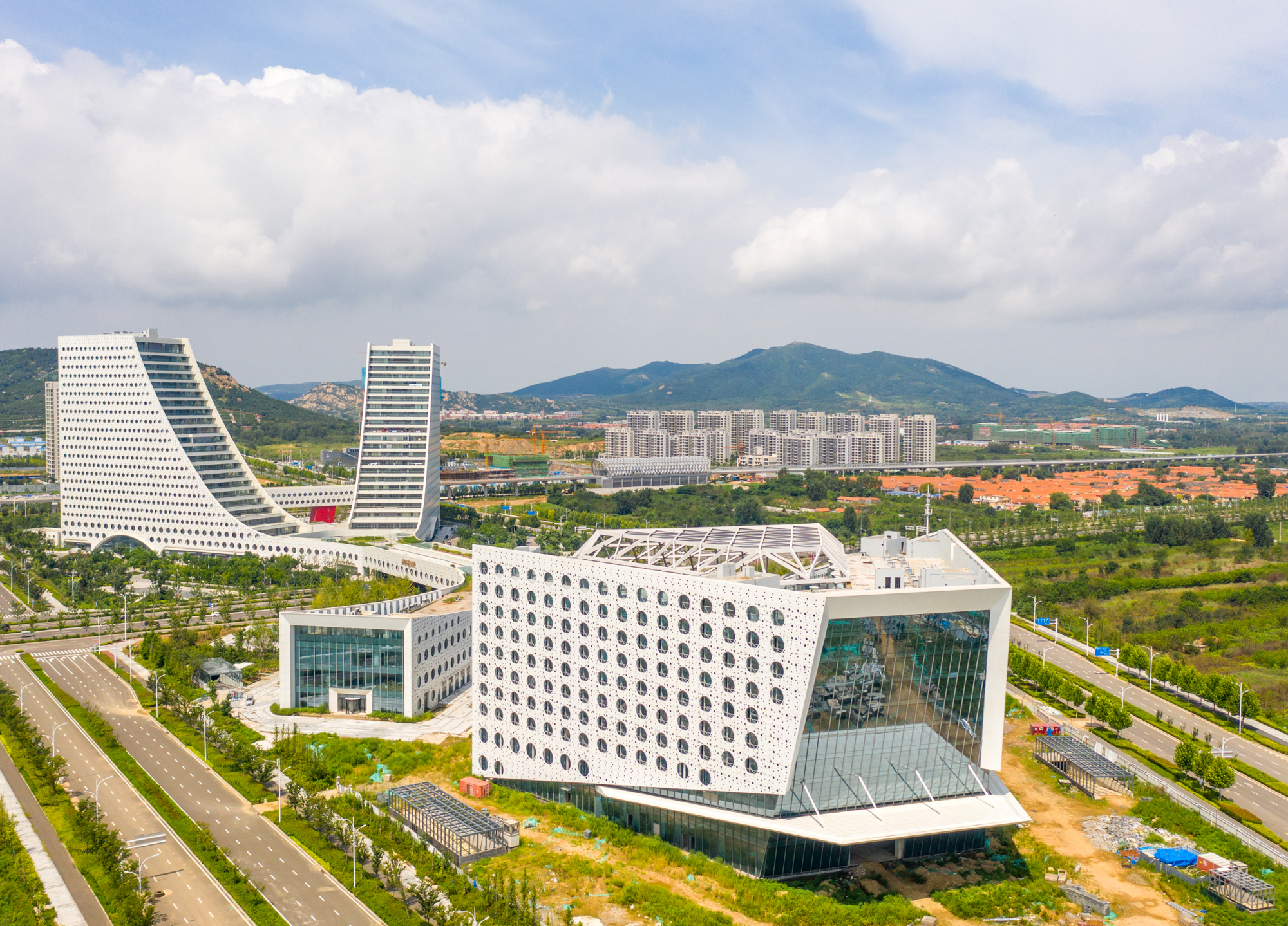 青岛蓝色中心,蓝色硅谷核心区