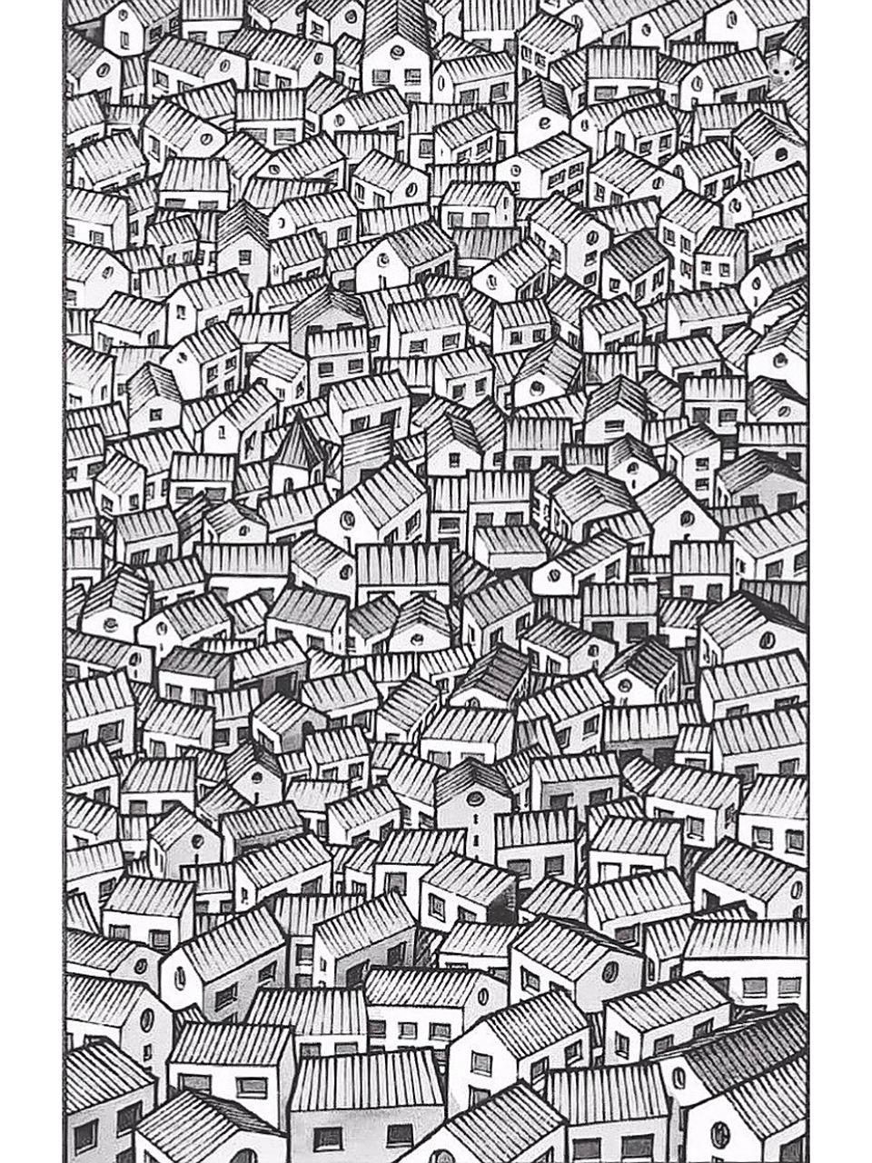 考考眼力 能找到猫算你厉害! 这图里有只猫,我怎么也找不到.