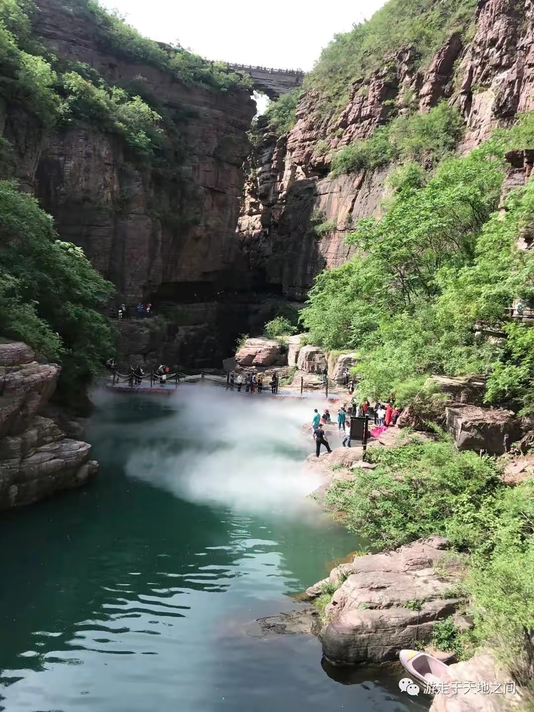 云台山潭瀑峡,泉瀑峡和猕猴谷——虽然普通,也可一游