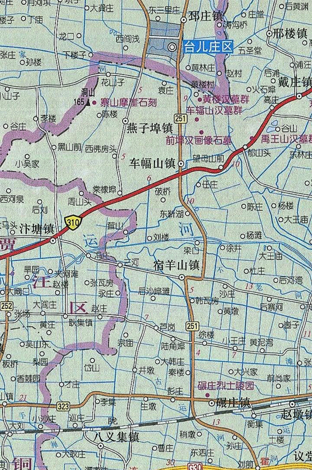 邳州市宿羊山镇地图图片