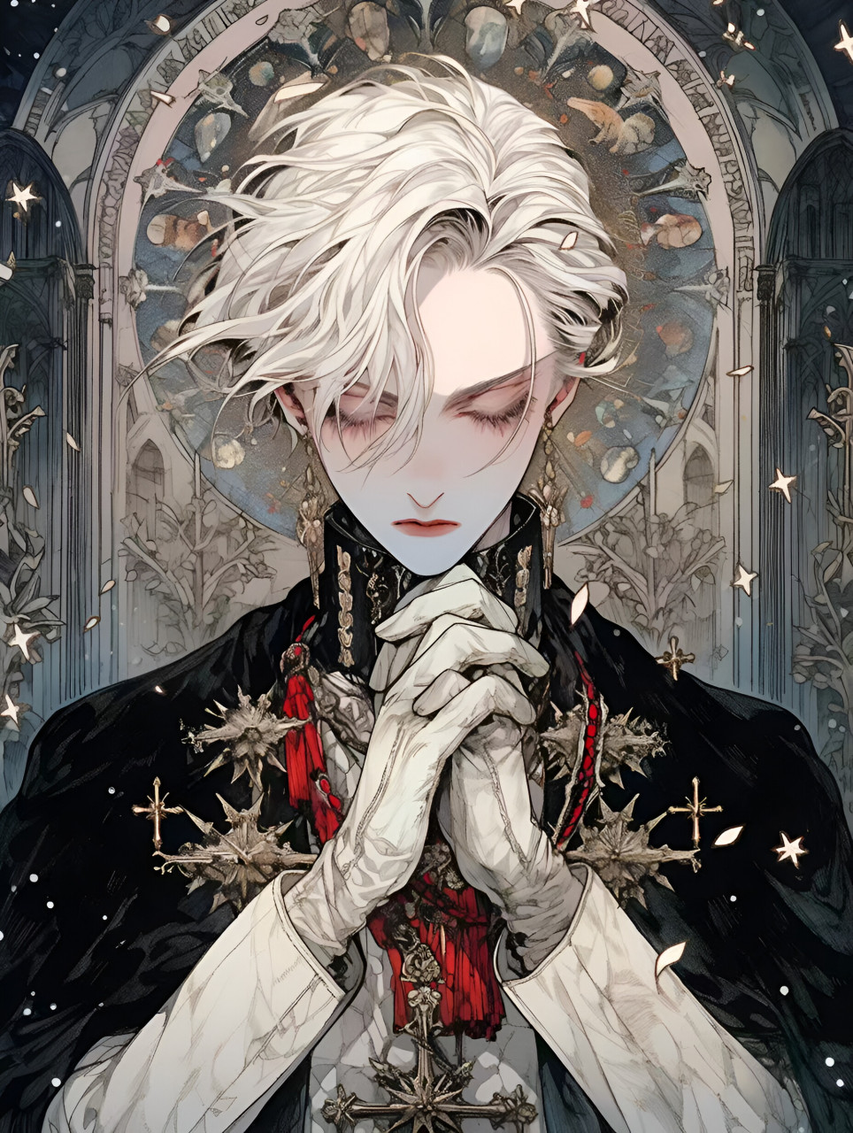 祷告 #二次元# #ai共创计划# #ai绘画