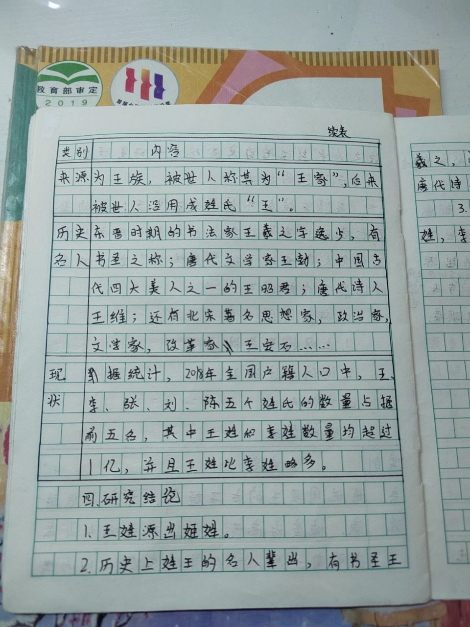 关于"王"姓的历史和现状的研究报告