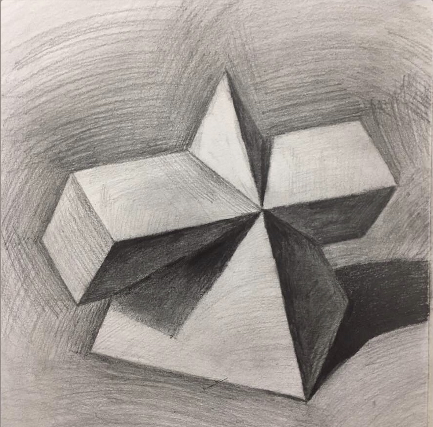 素描初学者作品