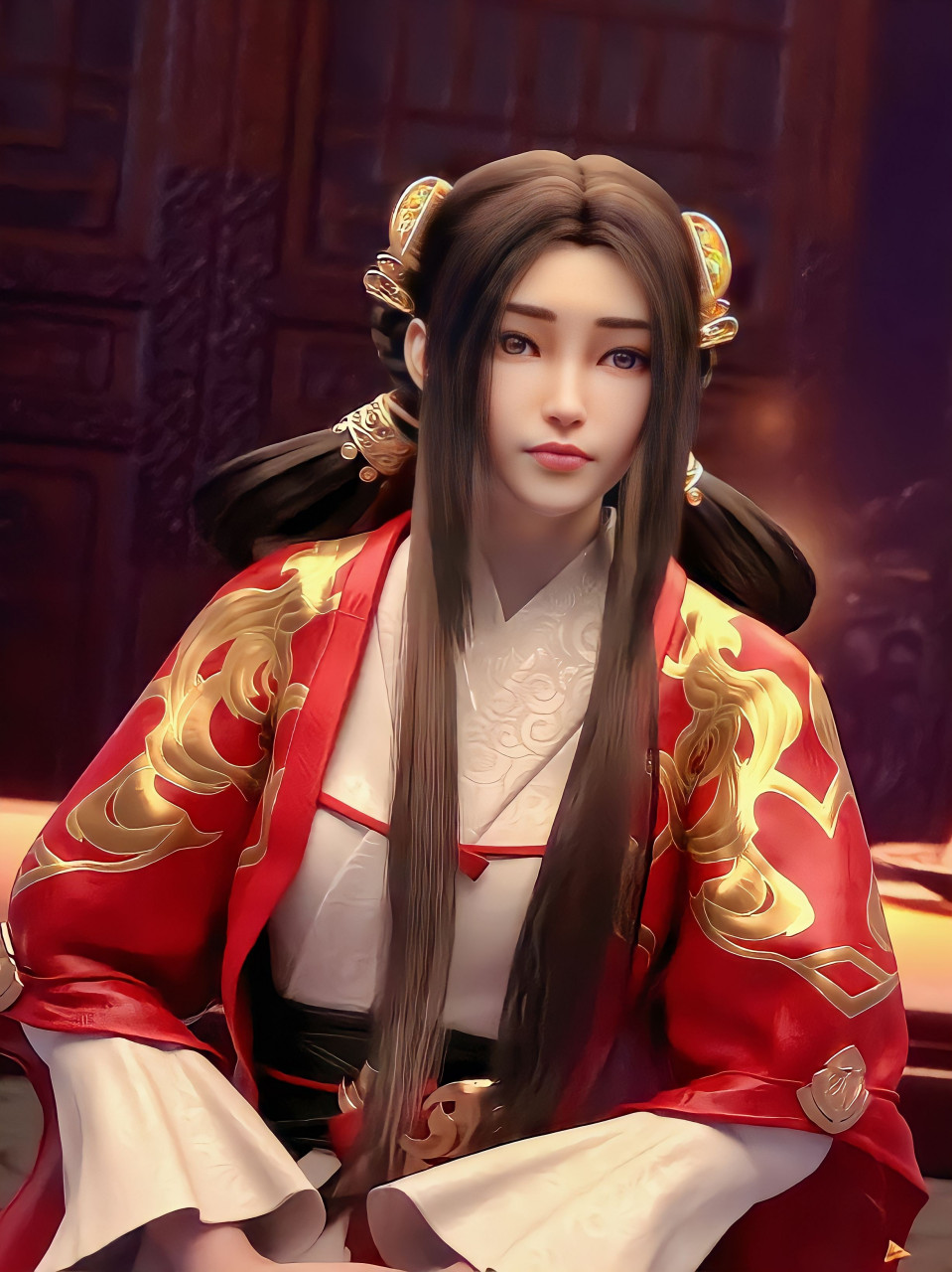 完美世界秦怡宁女战神图片
